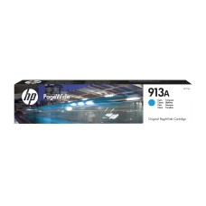 HP INK CARTRIDGE CYAN, HP 913A, FOR PRINTERS PAGEWIDE 352DW, 377DW, 452DW, 477DW - 3.000 PAGES