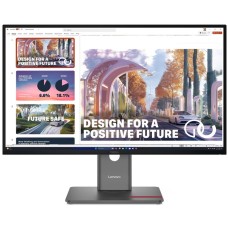 LENOVO MONITOR 27'', D, THINKVISION P27QD-40 BUSINESS, WLED, IPS, QHD 2560x1440, 4MS, 120Hz, 350CD/M², AG, VESA, HEIGHT ADJUSTABLE, TILT, SWIVEL, PIVOT, 2xUSB-C, USB-B, 4xUSB-A, HDMI 2.1, DP 1.4, DP 1.4Out, LAN, 3YW, ECLIPSE BLACK LENOVO MONITOR 27'', D, THINKVISION P27QD-40 BUSINESS, WLED, IPS, QHD 2560x1440, 4MS, 120Hz, 350CD/M², AG, VESA, HEIGHT ADJUSTABLE, TILT, SWIVEL, PIVOT, 2xUSB-C, USB-B, 4xUSB-A, HDMI 2.1, DP 1.4, DP 1.4Out, LAN, 3YW, ECLIPSE BLACK