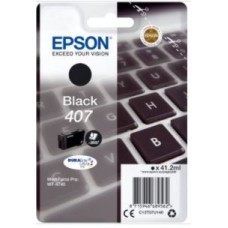 EPSON INK CARTRIDGE BLACK L 407, FOR WF-4745DTWF 2600 PAGES