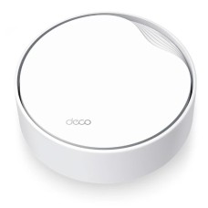 TP-LINK WIRELESS WHOLE HOME MESH KIT AX3000, DUAL BAND, WITH SPEEDS UP TO 5.0GBPS, 1 x GIGABIT PORTS, 4 X DUAL BAND ANTENNAS, 2X2 MU-MIMO, QOS, OFDMA, PARENTAL CONTROL, ROUTER/AP MODE, WPA/WPA2/WPA3, WHITE, PACK OF 1 UNIT TP-LINK WIRELESS WHOLE HOME MESH KIT AX3000, DUAL BAND, WITH SPEEDS UP TO 5.0GBPS, 1 x GIGABIT PORTS, 4 X DUAL BAND ANTENNAS, 2X2 MU-MIMO, QOS, OFDMA, PARENTAL CONTROL, ROUTER/AP MODE, WPA/WPA2/WPA3, WHITE, PACK OF 1 UNIT