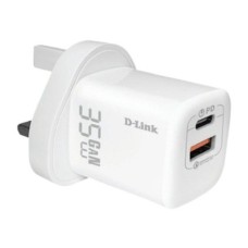 DLINK AC/DC ADAPTOR USB + USB-C GaN GEN 3 35W DLINK AC/DC ADAPTOR USB + USB-C GaN GEN 3 35W