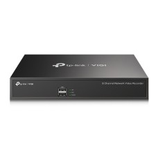TP-LINK NVR VIGI VIDEO RECORDER, 8 CHANNEL UP TO 8MP RESOLUTION, 80MBPS BANDWIDTH, 1 X HDD INTERFACE UP TO 10TB, SMART DETECTION, ONVIF, REMOTE MONITORING, 2-WAY AUDIO, VGA, HDMI, 2 X USB 2.0, LAN