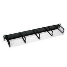 DLINK FACEPLATE 19'' 1U, METAL WITH RINGS FOR CABLE MANAGEMENT