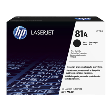 HP TONER BLACK, HP 81A, FOR MONOCHROME LASERJET M630, M604, M605, M606 SERIES - 10.500 PAGES