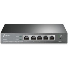 TP-LINK ROUTER SAFESTREAM GIGABIT MULTI-WAN VPN, PORT: 1× GIGABIT WAN PORT + 3× GIGABIT WAN/LAN PORTS + 1× GIGABIT LAN PORT, FEATURE: INTEGRATION WITH OMADA SDN CONTROLLER, SUPPORT 20 IPSEC VPN TUNNELS, 16 PPTP/L2TP VPN TUNNELS