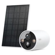 TP-LINK IP CAMERA WITH SOLAR PANEL, 2K 3MP, SMART WIRE-FREE SECURITY CAMERA, 300-DAYS BATTERY LIFE, RECHARGEABLE BATTERIES, IP66, TWO WAY AUDIO TP-LINK IP CAMERA WITH SOLAR PANEL, 2K 3MP, SMART WIRE-FREE SECURITY CAMERA, 300-DAYS BATTERY LIFE, RECHARGEABLE BATTERIES, IP66, TWO WAY AUDIO
