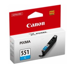 CANON INK CARTRIDGE CLI-551 CYAN FOR IP7250, MG6350, MG5450, MX925, MG7150, MG5550, MG7550, IX6850, MG5650