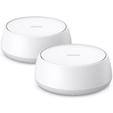 TP-LINK WIRELESS WHOLE HOME MESH KIT BE5000, WI-FI 7, DUAL-BAND, 2× 2.5 GBPS PORTS, 4 X INTERNAL ANTENNAS, QOS, OFDMA, PARENTAL CONTROL, ROUTER/AP MODE, WPA/WPA2/WPA3, WHITE, PACK OF 12 UNIT