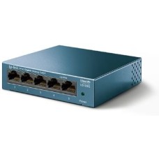 TP-LINK SWITCH 5PORTS GIGABIT LAN PORTS, UNMANAGED, AUTO-NEGOTIATION RJ45 PORT SUPPORTING AUTO-MDI/MDIX, STEEL CASE, DESKTOP, UK PLUG, BLACK TP-LINK SWITCH 5PORTS GIGABIT LAN PORTS, UNMANAGED, AUTO-NEGOTIATION RJ45 PORT SUPPORTING AUTO-MDI/MDIX, STEEL CASE, DESKTOP, UK PLUG, BLACK