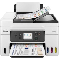CANON PRINTER ALL IN ONE INKJET BUSINESS GX4040 ITS, REFILABLE TANKS, A4, PRINT, SCAN, COPY, FAX, CLOUD, 600 X 1200 DPI, 18iPM ( B), 13iPM (C), ADF, DUPLEX, USB, WIFI, LAN, WHITE CANON PRINTER ALL IN ONE INKJET BUSINESS GX4040 ITS, REFILABLE TANKS, A4, PRINT, SCAN, COPY, FAX, CLOUD, 600 X 1200 DPI, 18iPM ( B), 13iPM (C), ADF, DUPLEX, USB, WIFI, LAN, WHITE
