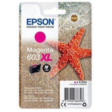 EPSON INK CARTRIDGE MAGENTA 603XL, 1 x 4.0 ml, XL, WF-2850, WF-2870, XP-2100, XP-2150, XP-3100, XP-3150, 350 PAGES