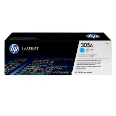 HP TONER CYAN, HP 305A, FOR PRINTERS COLOR LASERJET M351 SERIES, M451 SERIES, MFP M375 SERIES, MFP M475 SERIES, - 2.600 PAGES