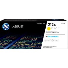 HP TONER YELLOW, HP 212A, FOR PRINTERS COLOR LASERJET M554DN, M555DN, M555X, M578C, M578DN, M578F - 4500 PAGES