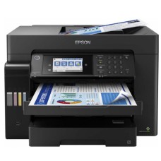 EPSON PRINTER ALL IN ONE INKJET COLOR BUSINESS ITS L15160 A3 ECO TANK, PRINT, SCAN, COPY, FAX, 32PPM (B), 32PPM (C), 4.800 X 1.200 DPI, DUPLEX, ADF 50P, USB, WiFi, LAN