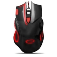 ESPERANZA MOUSE WIRED FOR GAMERS 7D OPT. USB MX401 HAWK BLACK-RED BLACK/RED