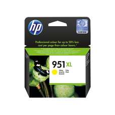 HP INK CARTRIDGE YELLOW HIGH YIELD, HP 951XL, FOR PRINTERS OFFICEJET 8610, 8600, 8100, 251DW, - 1500 PAGES HP INK CARTRIDGE YELLOW HIGH YIELD, HP 951XL, FOR PRINTERS OFFICEJET 8610, 8600, 8100, 251DW, - 1500 PAGES