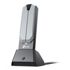 TP-LINK WIRELESS ADAPTER, DUAL BAND, BE6500, USB 3.0, WI-FI 7, 2× HIGH-GAIN DUAL-BAND ANTENNAS, BLACK