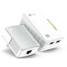 TP-LINK POWERLINE N300, AV600, WI-FI KIT, 2 X 10/100 LAN PORTS (WI-FI UNIT), ONE-TOUCH WI-FI CONFIGURATION, WPA-PSK / WPA2-PSK, WEP ENCRYPTIONS, UK PLUG