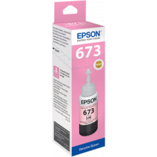 EPSON INK BOTTLE LIGHT MAGENTA T6736, 1 x 70.0 ml, 4K PAGES, FOR ITS 6 CLR, L800, L805, L810, L850, L1800