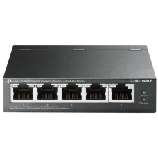 TP-LINK SWITCH 5PORTS GIGABIT, 4 POE+ PORTS UP TO 30W FOR EACH POE AND 40W FOR ALL POE PORTS, METAL CASING, PLUG AND PLAY, IDEAL FOR IP SURVEILLANCE AND ACCESS POINT TP-LINK SWITCH 5PORTS GIGABIT, 4 POE+ PORTS UP TO 30W FOR EACH POE AND 40W FOR ALL POE PORTS, METAL CASING, PLUG AND PLAY, IDEAL FOR IP SURVEILLANCE AND ACCESS POINT