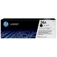HP TONER BLACK, HP 36A, FOR PRINTERS MONOCHROME LASERJET P1505, M1522, M1120, - 2.000 PAGES