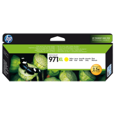 HP INK CARTRIDGE YELLOW HIGH YIELD, HP 971XL, FOR PRINTERS OFFICEJET PRO X451DW, X476DW, X551DW, X576DW - 6.600 PAGES HP INK CARTRIDGE YELLOW HIGH YIELD, HP 971XL, FOR PRINTERS OFFICEJET PRO X451DW, X476DW, X551DW, X576DW - 6.600 PAGES