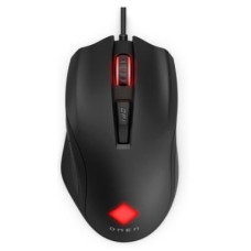 HP MOUSE OMEN GAMING VECTOR USB, 6 BUTTONS, OMEN RADAR 3 SENSOR, CO-DEVELOPED WITH PIXART, OPTICAL SENSOR FOR PRECISE MOVEMENT ON MOST SURFACES, 6 PROGRAMMABLE BUTTONS, CUSTOM LIGHTING THROUGH OMEN COMMAND CENTER, BLACK