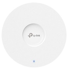 TP-LINK ACCESS POINT AX6000, WIRELESS INDOOR PoE, 1X 2.5 GIGABIT PORT, 4 X INTERNAL ANTENNAS, MU-MIMO, SEAMLESS ROAMING, AIRTIME FAIRNESS, OMADA APP, CEILING OR WALLMOUNT TP-LINK ACCESS POINT AX6000, WIRELESS INDOOR PoE, 1X 2.5 GIGABIT PORT, 4 X INTERNAL ANTENNAS, MU-MIMO, SEAMLESS ROAMING, AIRTIME FAIRNESS, OMADA APP, CEILING OR WALLMOUNT