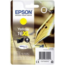 EPSON INK CARTRIDGE YELLOW 16XL, 1 x 6.5 ml, 450 PAGES, FOR WF-2010W, WF-2530WF, WF-2520NF, WF-2510WF, WF-2750WF EPSON INK CARTRIDGE YELLOW 16XL, 1 x 6.5 ml, 450 PAGES, FOR WF-2010W, WF-2530WF, WF-2520NF, WF-2510WF, WF-2750WF