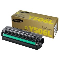 HP SAMSUNG TONER YELLOW, CLT-Y506L, FOR PRINTERS CLP-680ND, CLX-6260 SERIES, YIELD - 3.500 PAGES