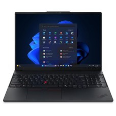 LENOVO NOTEBOOK THINKPAD E16 G3, INTEL ULTRA 5 228V, 4.5GHz/8MB, 8C, 40TOPS, 32GB, 1TB SSD, INTEL ARC 130V, 16' WQXGA 2560x1600 IPS 400NITS AG 120Hz, WIFI6E, BT, LAN, USB-A, USB4, HDMI, WIN 11 PRO, BLACK, 3YW