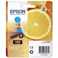 EPSON INK CARTRIDGE CYAN 33XL, 1 x 8.9 ml, FOR XP-530, XP-630
