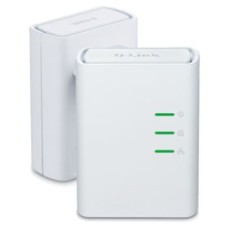 DLINK POWERLINE 200MBPS WIRED DUAL KIT (2 x DHP-308AV), 10/100 LAN PORT, IEEE 1901, HOME PLUG AV, UK PLUG