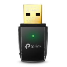 TP-LINK WIRELESS ADAPTER, DUAL BAND, AC600, USB 2.0, SUPPORT 64/128 BIT WEP, WPA-PSK/WPA2-PSK, 802.1x, BLACK