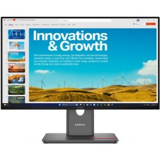 LENOVO MONITOR 23.8'', D, THINKVISION P24QD-40 BUSINESS, IPS, WLED, QHD 2560x1440, AG, 4MS, 120Hz, 300 CD/M², VESA, HEIGHT ADJUSTABLE, TILT, SWIVEL, PIVOT, LAN, HDMI, DP, DPOut, USB-C, USB-C, USB-B, 4xUSB-A, 1xUSB-C, 3YW, ECLIPSE BLACK LENOVO MONITOR 23.8'', D, THINKVISION P24QD-40 BUSINESS, IPS, WLED, QHD 2560x1440, AG, 4MS, 120Hz, 300 CD/M², VESA, HEIGHT ADJUSTABLE, TILT, SWIVEL, PIVOT, LAN, HDMI, DP, DPOut, USB-C, USB-C, USB-B, 4xUSB-A, 1xUSB-C, 3YW, ECLIPSE BLACK