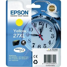 EPSON INK CARTRIDGE YELLOW 27XL, 1 x 10.4 ml, FOR WF-3620DWF, WF-7110DTW, WF-7610DWF, WF-7710DWF EPSON INK CARTRIDGE YELLOW 27XL, 1 x 10.4 ml, FOR WF-3620DWF, WF-7110DTW, WF-7610DWF, WF-7710DWF