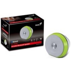 GENIUS SPEAKERS SP-900BT PORTABLE 2W RMS, BLUETOOTH 3.0, WIRELESS RANGE UP TO 10M, BUILT-IN MIC FOR VOICE CONFERENCE, LITHIUM BATTERY, USB CHARGE, AUX-IN JACK, WHITE / GREEN GENIUS SPEAKERS SP-900BT PORTABLE 2W RMS, BLUETOOTH 3.0, WIRELESS RANGE UP TO 10M, BUILT-IN MIC FOR VOICE CONFERENCE, LITHIUM BATTERY, USB CHARGE, AUX-IN JACK, WHITE / GREEN