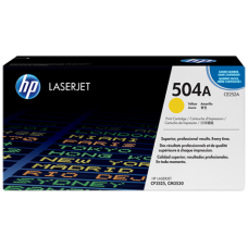 HP TONER YELLOW, HP 504A, FOR PRINTERS COLOR LASERJET CM3530, CP3525 - 7.000 PAGES