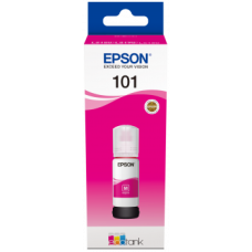 EPSON INK BOTTLE MAGENTA 101, 1 x 70.0 ml, 6K PAGES, FOR ITS 4 CLR, L4150, L4160, L6160, L6170, L6190, L14150, L6276, L4266, L4260, L6260, L6270, L6290