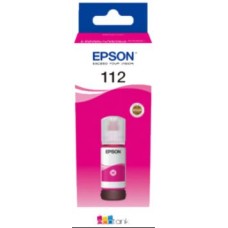 EPSON INK BOTTLE MAGENTA 112, 1 x 70.0 ml, 6K PAGES, FOR ITS L6550, L6570, L6580, L15150, L15160, L11160, L6490, L6460, L15180