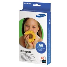 SAMSUNG PHOTO PACK 40SHEETS 4'' X 6'' PHOTO GLOSSY WITH CARTRIDGE FOR SPP-2020/2020R, SPP-2040/2040S