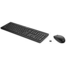 HP KEYBOARD AND MOUSE 230, WIRELESS, BLACK HP KEYBOARD AND MOUSE 230, WIRELESS, BLACK