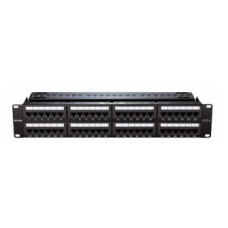 DLINK PATCH PANEL CAT6 UTP 48PORT, 2U, FULLY LOADED, KEYSTONE TYPE