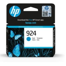 HP INK CARTRIDGE CYAN, HP 924, FOR OFFICEJET PRINTERS 8125e, 8122e, 8135e, 8124e, 8132e, 8134e - 400 PAGES