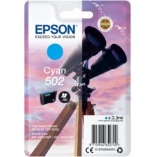 EPSON INK CARTRIDGE CYAN 502, 1 x 3.3 ml, 160 PAGES, FOR XP-5100, XP-5150 EPSON INK CARTRIDGE CYAN 502, 1 x 3.3 ml, 160 PAGES, FOR XP-5100, XP-5150