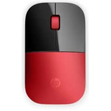 HP MOUSE Z3700 WIRELESS, 3 BUTTONS, 1200 DPI, 16-MONTHS BATTERY LIFE, GREAT FOR EITHER HAND, THE SLEEK DESIGN COMPLEMENTS YOUR FAVORITE DEVICES, AND FITS COMFORTABLY ANYWHERE, RED