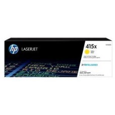 HP TONER YELLOW HIGH YIELD, HP 415X, FOR PRINTERS COLOR LASERJET M454, M455DN, MFP M479 SERIES, MFP M480F, - 6.000 PAGES