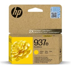 HP INK CARTRIDGE EVOMORE YELLOW, HP 937e, FOR OFFICEJET PRINTERS 9720e, 9730e, 9132e, 9117b, 9120e, 9122e, 9135e, 9110b, 9125e, 9120b, 9130b - 1650 PAGES HP INK CARTRIDGE EVOMORE YELLOW, HP 937e, FOR OFFICEJET PRINTERS 9720e, 9730e, 9132e, 9117b, 9120e, 9122e, 9135e, 9110b, 9125e, 9120b, 9130b - 1650 PAGES