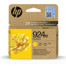 HP INK CARTRIDGE EVOMORE YELLOW, HP 924e, FOR OFFICEJET PRINTERS 8125e, 8122e, 8135e, 8124e, 8132e, 8134e - 800 PAGES HP INK CARTRIDGE EVOMORE YELLOW, HP 924e, FOR OFFICEJET PRINTERS 8125e, 8122e, 8135e, 8124e, 8132e, 8134e - 800 PAGES