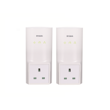 DLINK POWERLINE AV 200MBPS STARTER KIT, LAN PORT WITH AUTO MDI/MDIX, POWER SOCKET INTERFACE PASSTHROUGH, UK PLUG, BUNDLE: PRICE IS VALID ONLY WITH DHP-W310AV/EEU